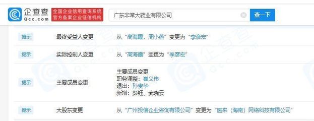 健康關(guān)聯(lián)公司投資非常大藥業(yè)公司,持股100%